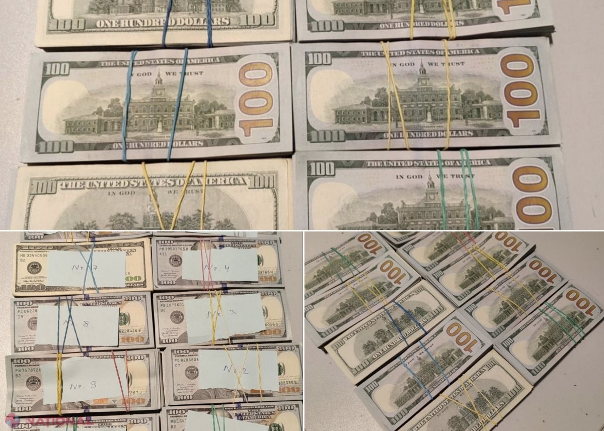 Valiză cu aproape 100 000 de dolari, la Aeroportul Internațional Chișinău: Cine este persoana care a încercat să scoată banii în R. Moldova