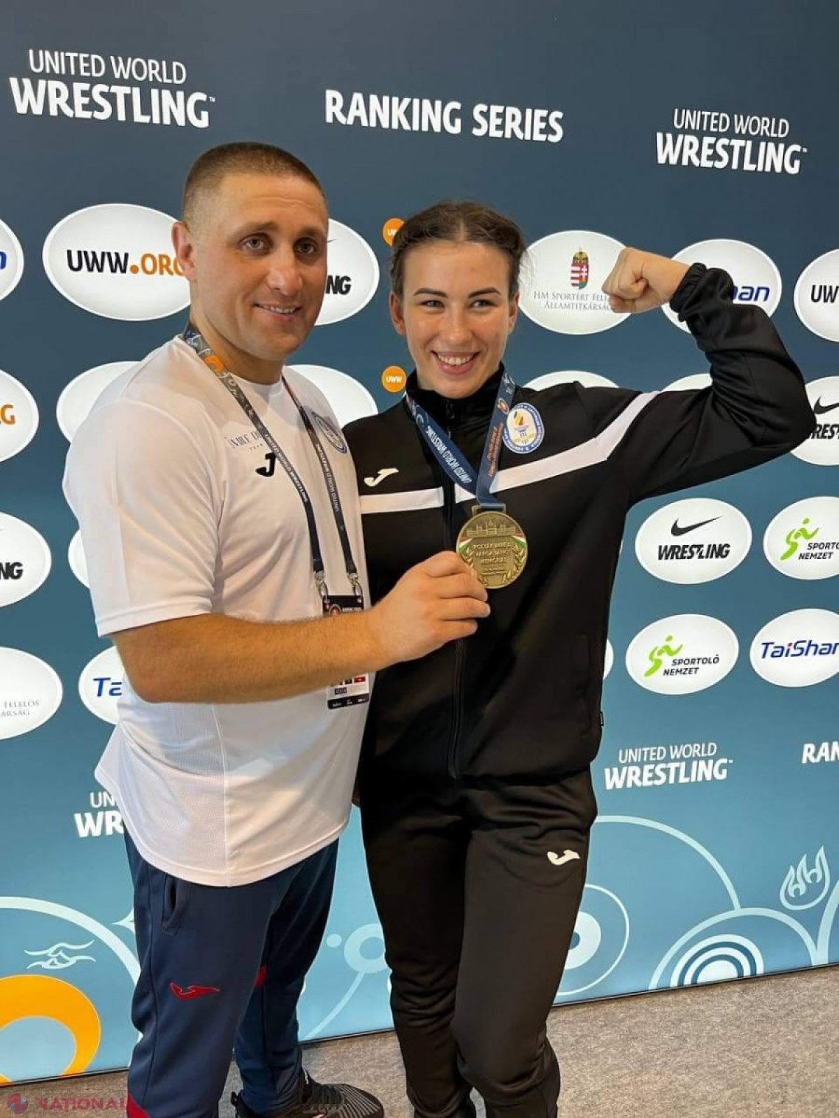 FOTO // Irina Rângaci și Victor Ciobanu aduc de la Budapesta două MEDALII de aur și bronz. Luptătorii noștri au avut dueluri SPECTACULOASE