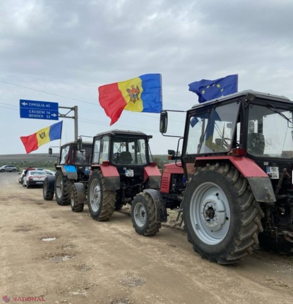 Fermierii, protest la Căușeni, nemulțumiți de legea votată în Parlament care suspendă plata datoriilor pentru agricultori: Vicepremierul Bolea anunță de la Bruxelles că UE ar putea crea un fond pentru susținerea agriculturii din R. Moldova