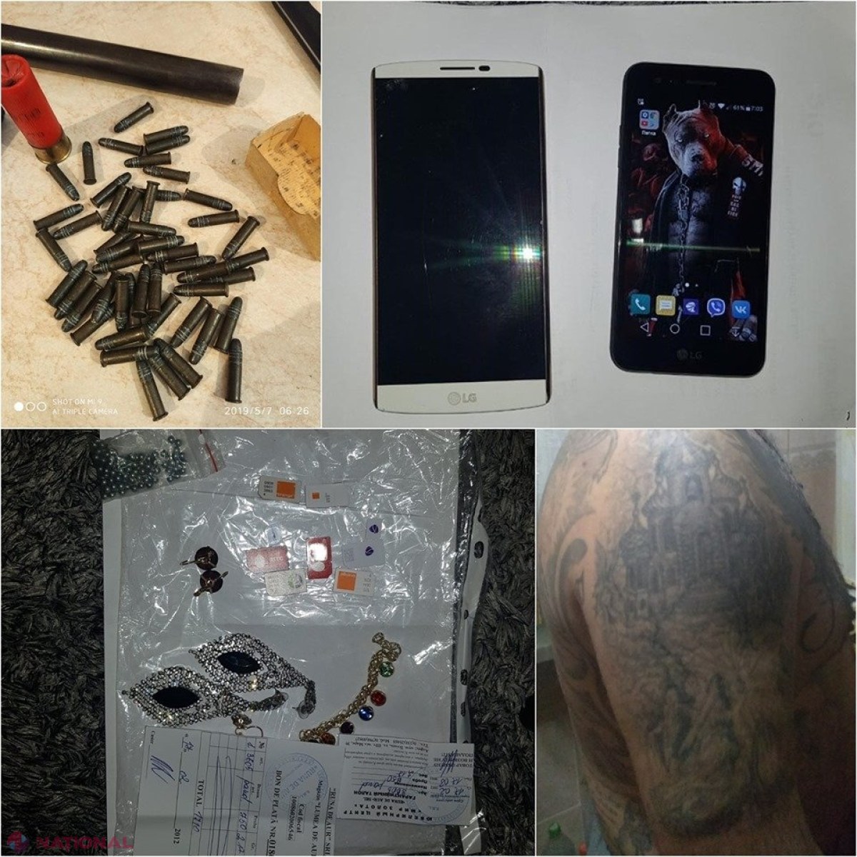 VIDEO // Membrii unui grup infracțional, care în 2017 au săvârșit un furt în Bălți, au fost reținuți. Liderul grupării e un daghestanez cu antecedente penale, membru al grupării „Makena”