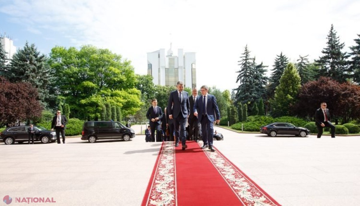 VIDEO // Președintele Camerei Deputaților a Parlamentului României, Ion-Marcel Ciolacu, la Chișinău: „România este un SCUT pentru R. Moldova și așa trebuie să fie”