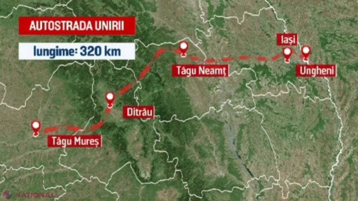 DOC // Executivul de la Chișinău a aprobat un nou document ce va fi semnat la ședința comună a guvernelor R. Moldova și României de pe 11 februarie: Autostrada Unirii, legată de Ungheni