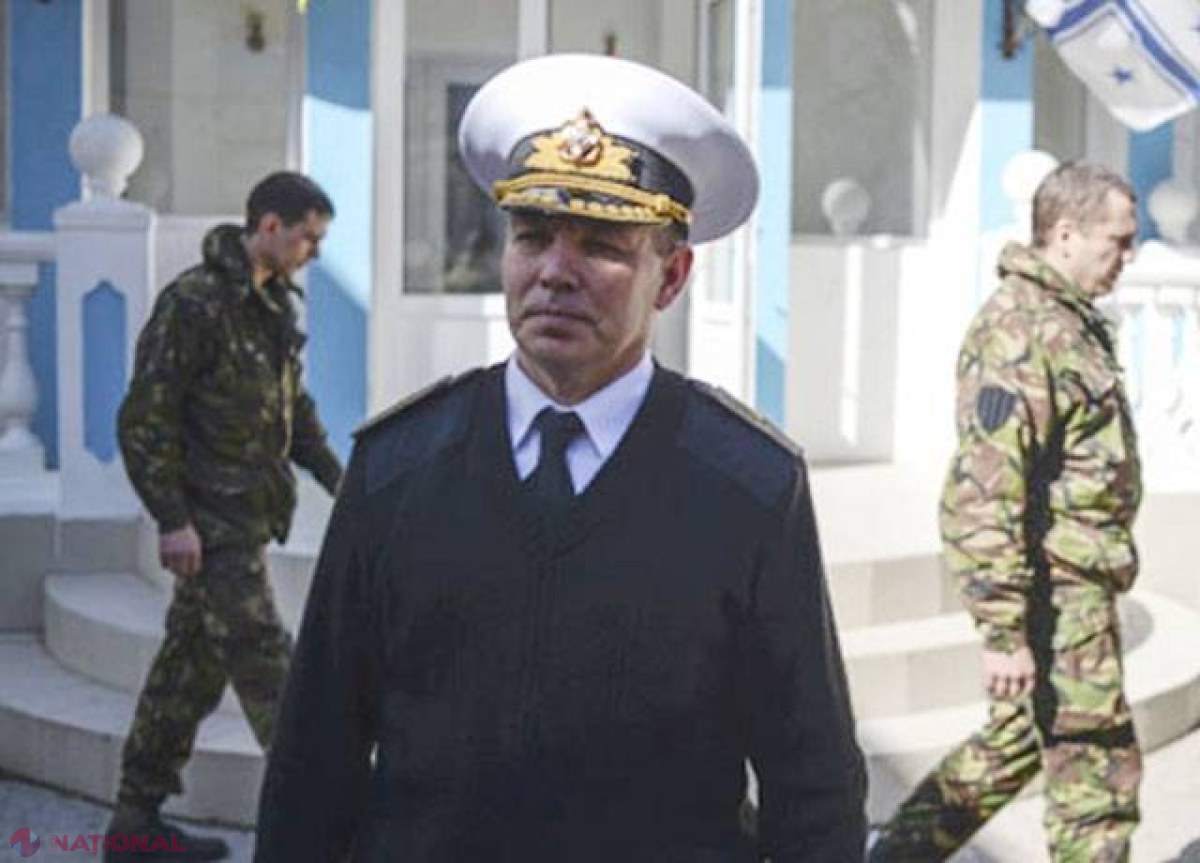 Comandantul marinei ucrainene a fost RĂPIT în Crimeea. Ministerul Apărării de la Kiev confirmă acest fapt 