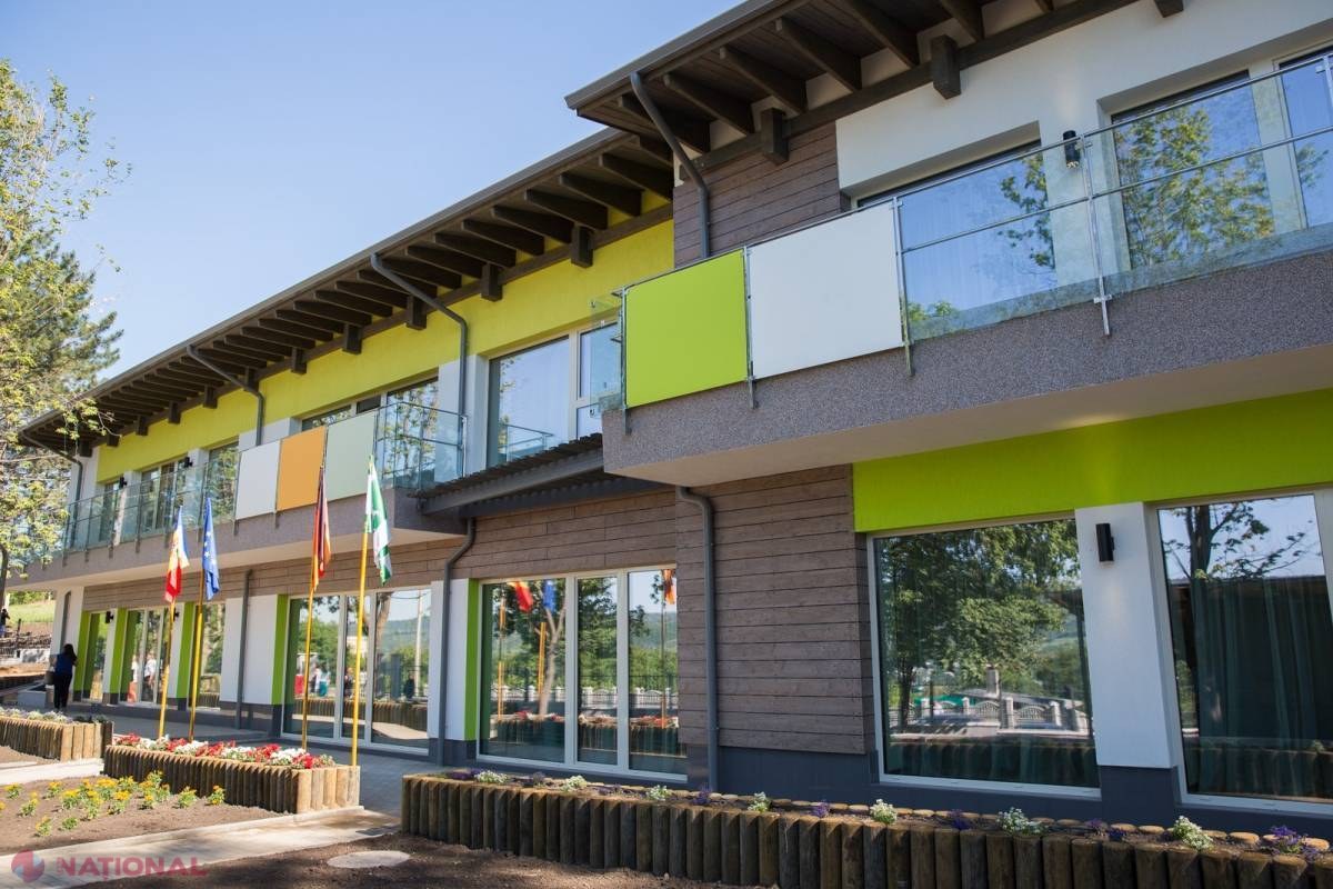 FOTO // Germanii au construit o ALTFEL de grădiniță în R. Moldova: Cum arată aceasta și cât de EFICIENTĂ este