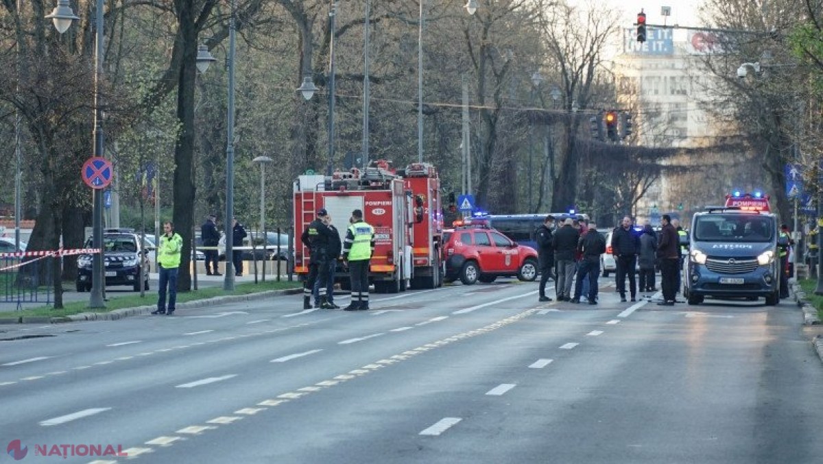 O mașină s-a izbit în gardul Ambasadei Rusiei din București și a luat foc, șoferul a murit: A fost un act intenționat