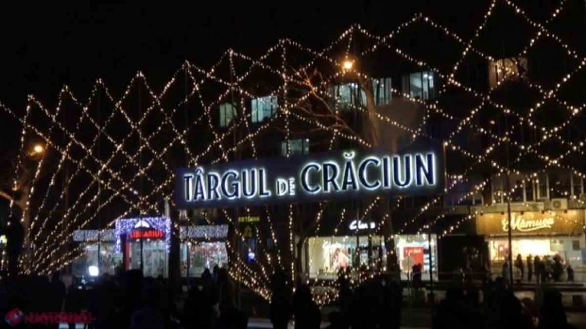 Guvernul oferă primele DETALII despre Târgul de Crăciun – 2022, care va fi amenajat în scuarul Palatului Național „Nicolae Sulac”