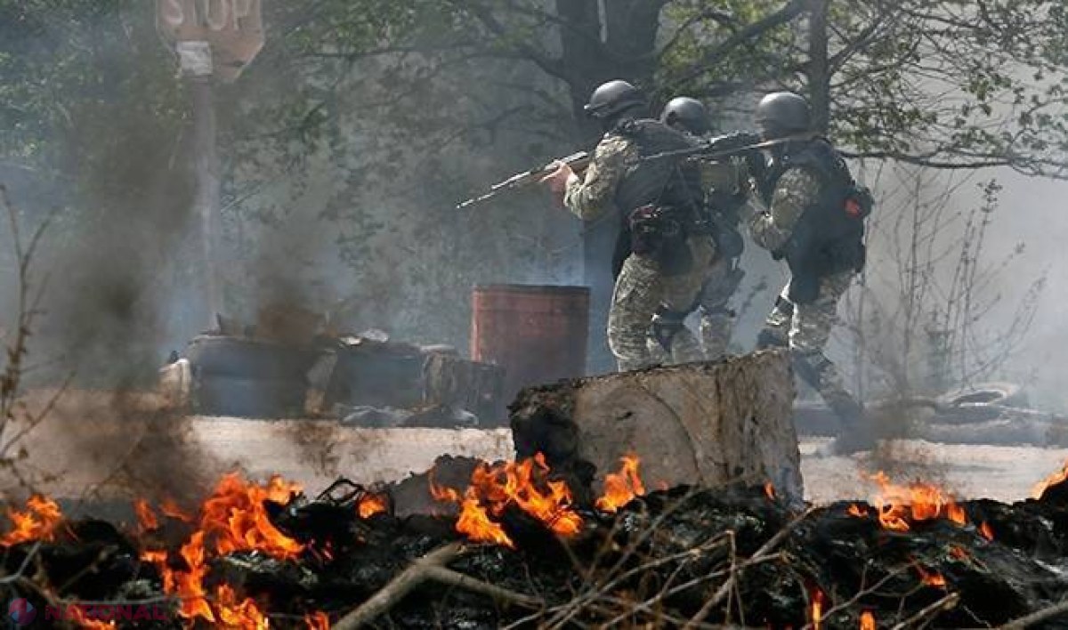 Toate punctele de control instalate de separatiști la Slaviansk, DEBLOCATE de militarii ucraineni. Turcinov: „Sunt foarte multe victime” 