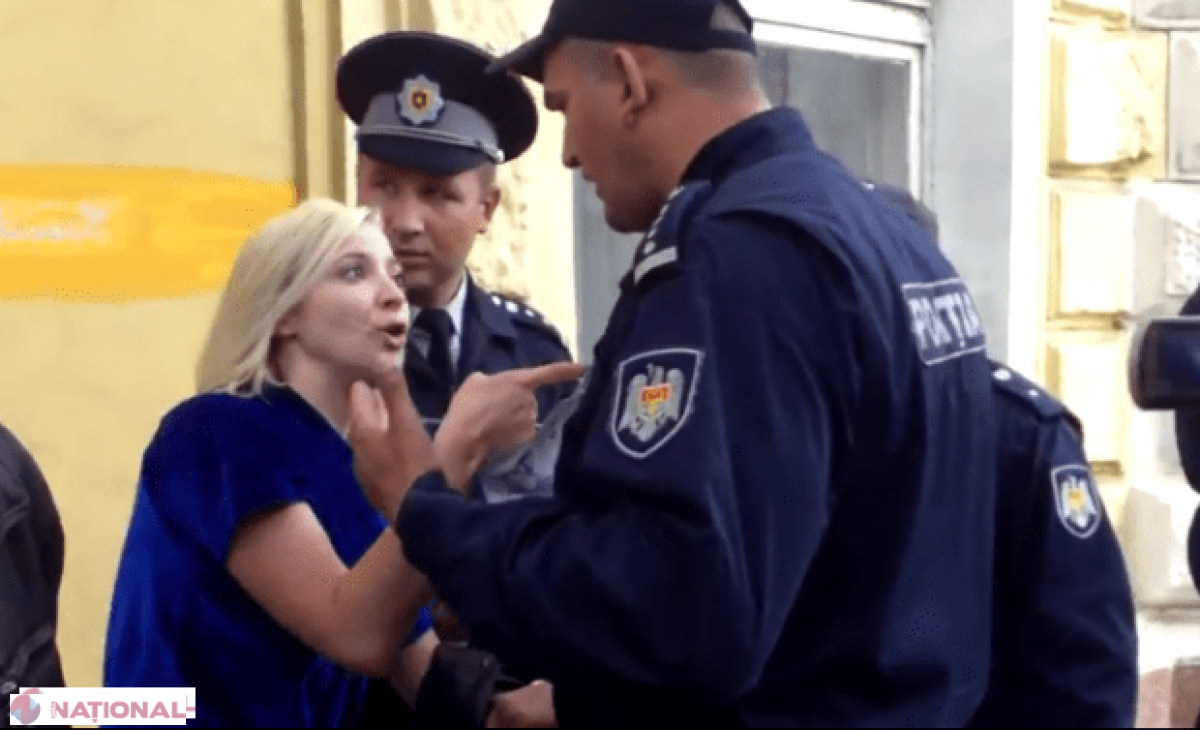 Ce RISCĂ Domnica Cemortan pentru că a împrăștiat gunoi în fața Primăriei Chișinău