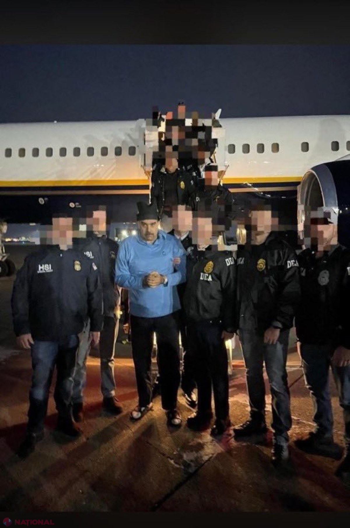 VIDEO // Noi imagini cu Nicolas Maduro, președintele capturat al Venezuelei. Acesta fost adus în șlapi în SUA și încarcerat în teribilul centru de detenție din Brooklyn