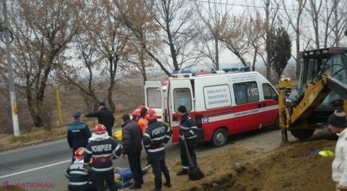 Colonița // Un tânăr a DECEDAT după ce a fost  prins într-un morman de pământ