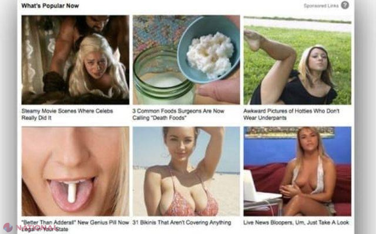 Facebook va PEDEPSI site-urile cu platforme de content discovery care furnizează reclame sexy DUBIOASE şi oferă puţin conţinut real