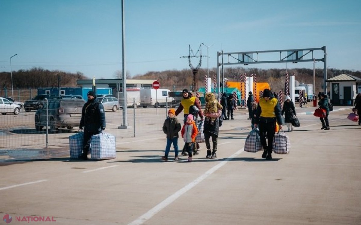 Războiul din Ucraina a determinat peste 330 de mii de persoane din statul vecin să treacă frontiera cu R. Moldova: Câți refugiați au rămas la noi în republică