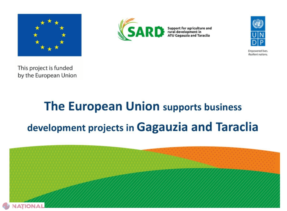 Uniunea Europeană oferă MAI MULTE GRANTURI pentru dezvoltarea afacerilor în Găgăuzia și Taraclia