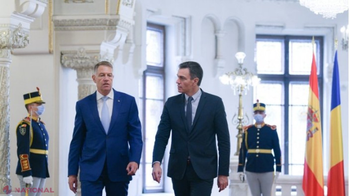 Iohannis și Sanchez au vorbit despre războiul din Ucraina: „R. Moldova are nevoie de sprijinul nostru”