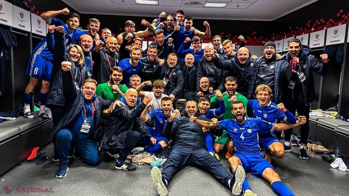 Forța „tricolorilor” i-a uimit pe jurnaliștii de la Eurosport România: „R. Moldova MAGICĂ! Frații noștri depind doar de ei pentru o calificare ISTORICĂ la EURO 2024”