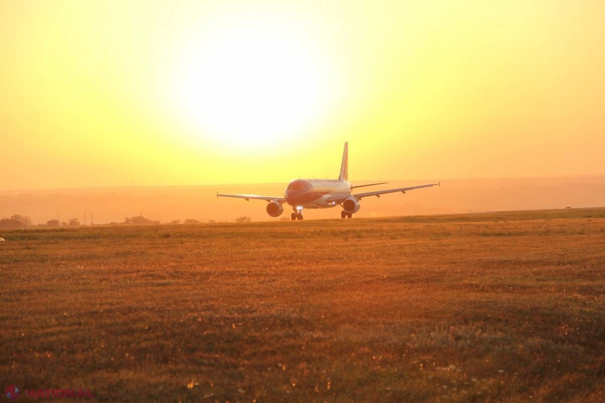 Reportaj FOTO // Imagini SPECTACULOASE de pe Aeroportul Internațional Chișinău