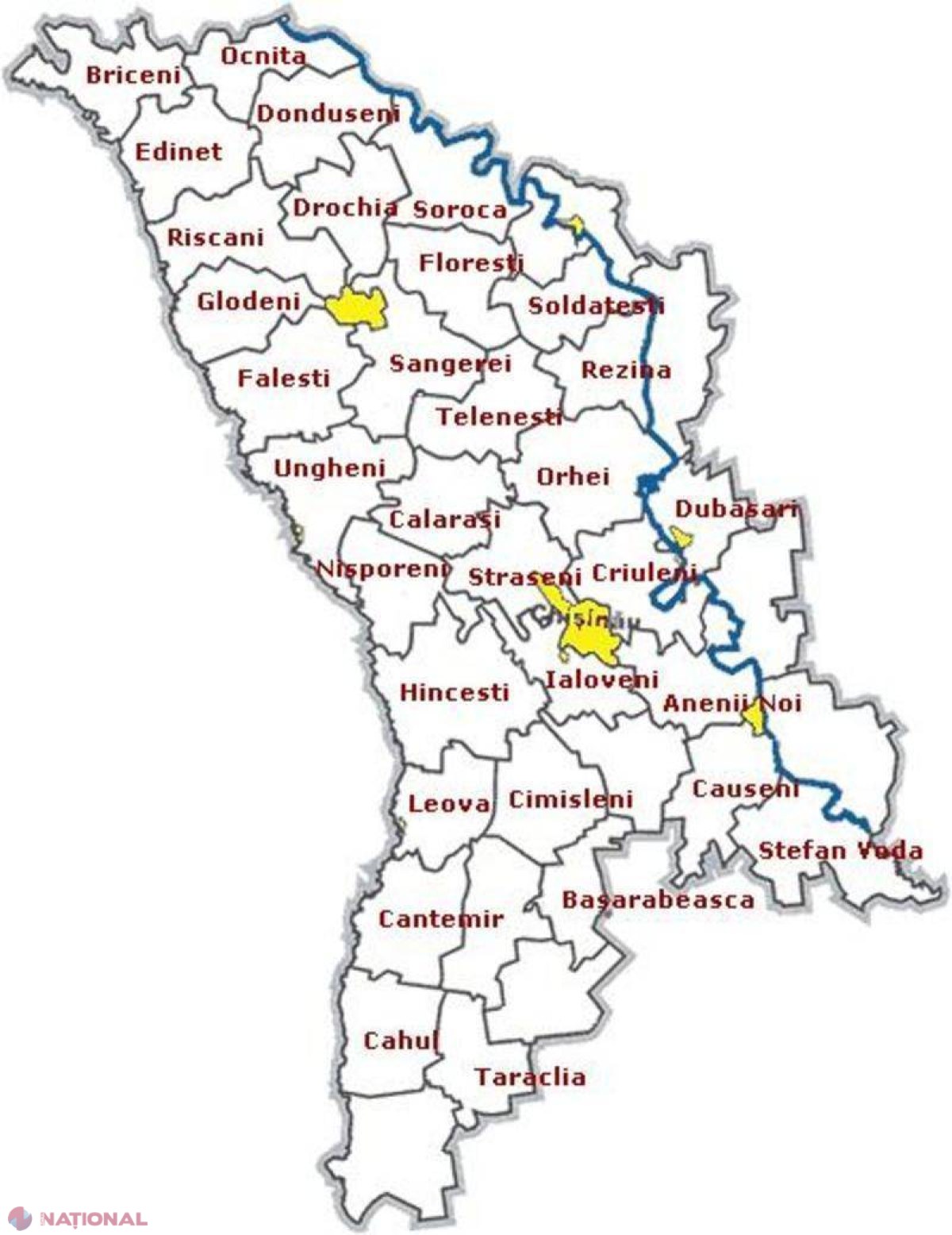 CURIOS // Care sunt localitățile din R. Moldova situate la cel mai ÎNALT nivel deasupra mării