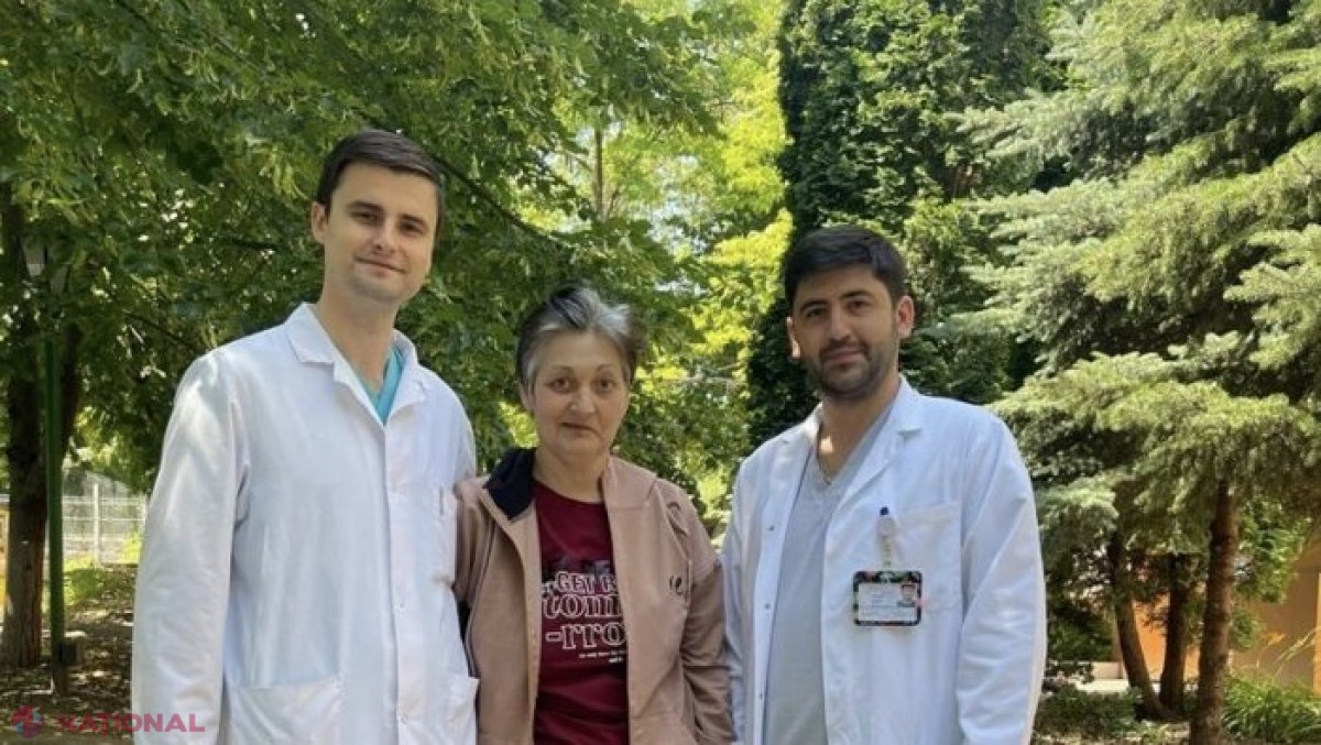 O femeie de la Fălești, salvată miraculos la Institutul de Neurologie și Neurochirurgie „Diomid Gherman” din Chișinău, chiar dacă a ajuns la spital la nouă ore după ce a suferit un AVC: Chirurgii au operat cu un angiograf de ultimă generație