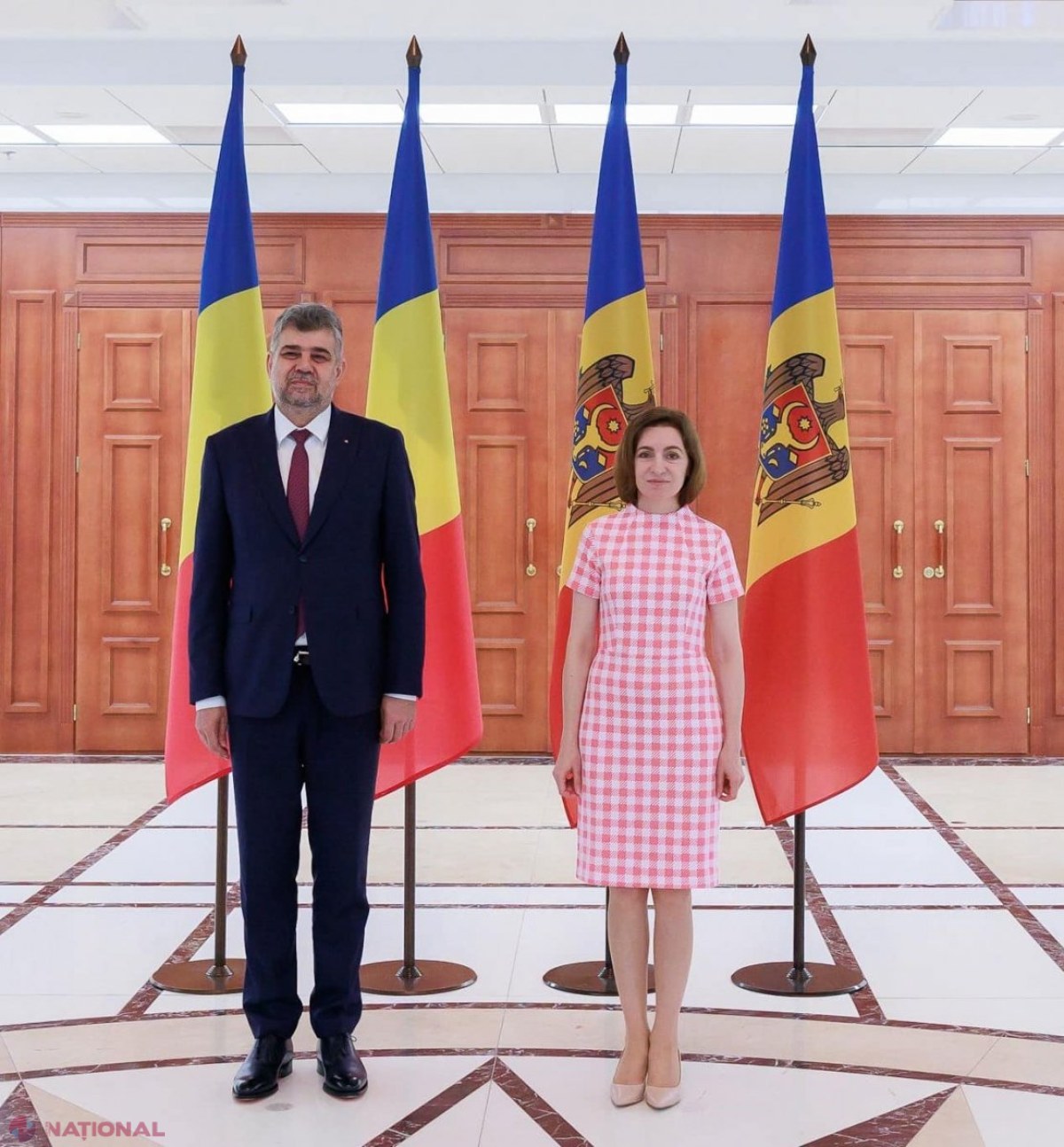 Premierul României, Marcel Ciolacu, întrevedere cu președinta Maia Sandu: „Locul Republicii Moldova este în Uniunea Europeană! R. Moldova poate conta pe România”
