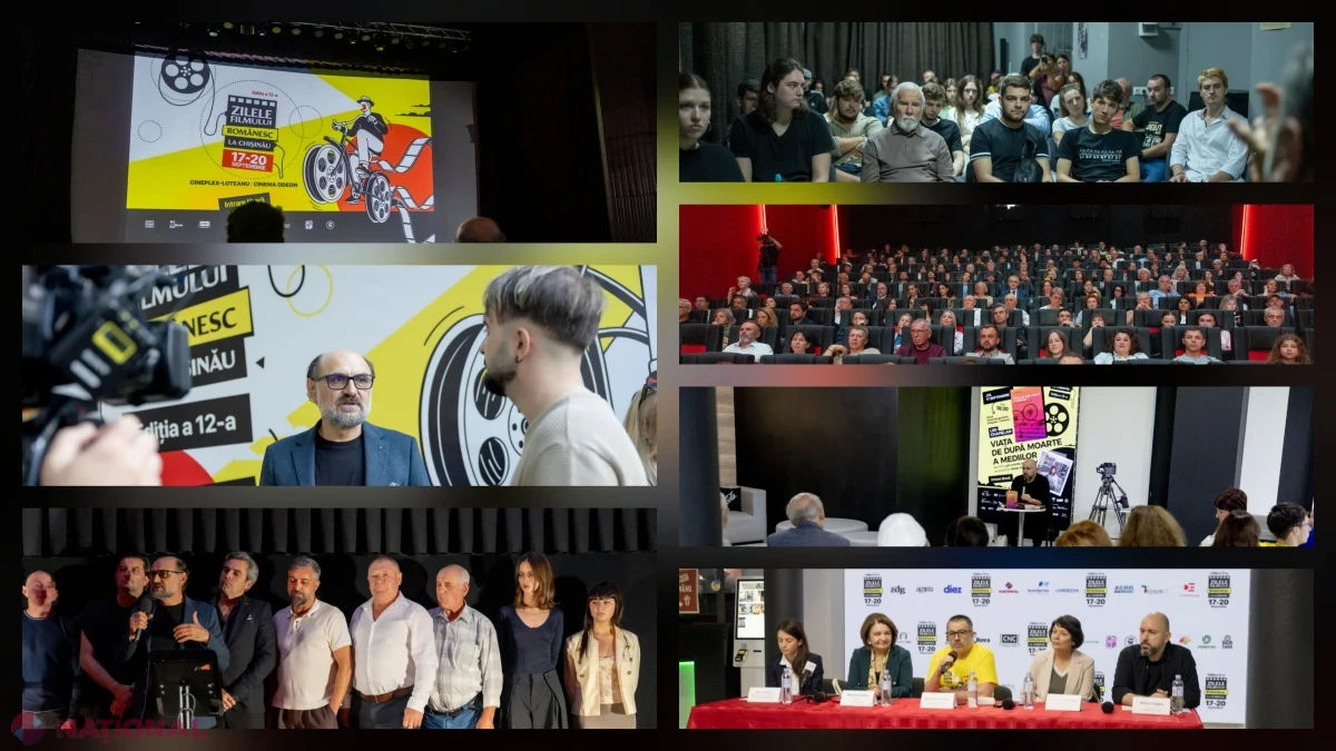 FOTO // Peste 2.500 de spectatori la ediția a XII-a a Zilelor Filmului Românesc. Festivalul se EXTINDE în zece orașe din Republica Moldova