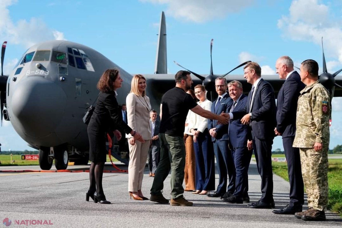 Zelenski salută decizia de a livra Ucrainei 61 de avioane F-16 