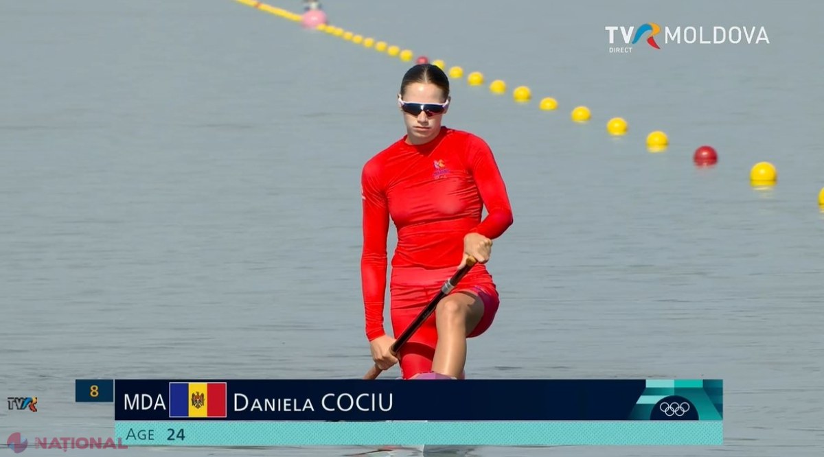 FOTO // Canoistele Maria Olărașu și Daniela Cociu, curse modeste la individual, pe distanța de 200 de metri. Cele două sportive vor evolua în sferturi și vor forța prezența în FINALĂ