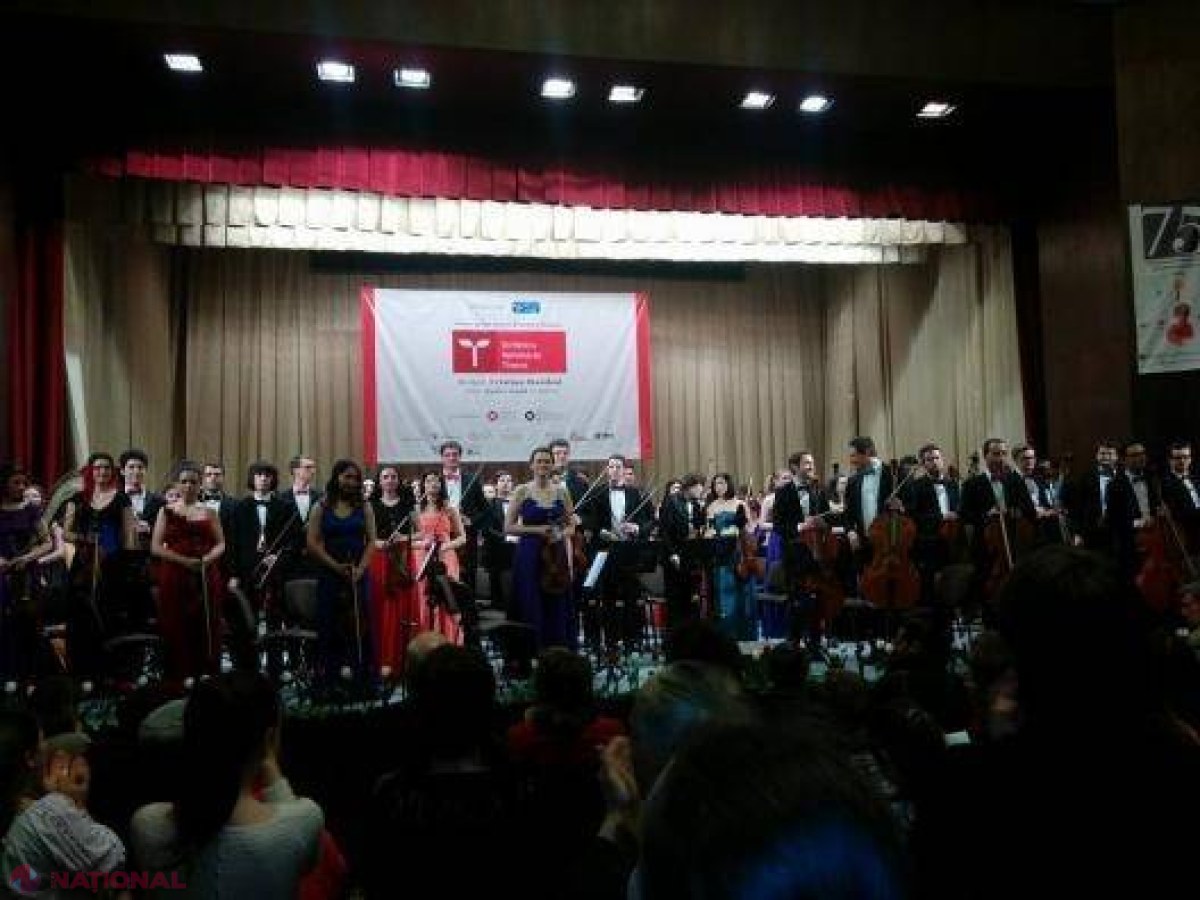 O tânără orchestră de RENUME a interpretat creațiile lui Eugen Doga la Chișinău