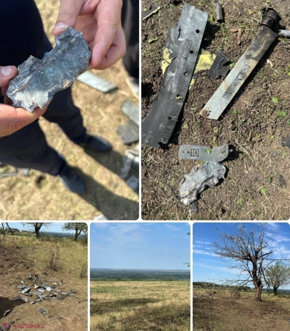 VIDEO // „Cine nu crede în drone, să vină și să vadă!” O dronă s-a făcut praf la Crocmaz după ce s-a izbit de un copac și a explodat. Un localnic a FILMAT tot
