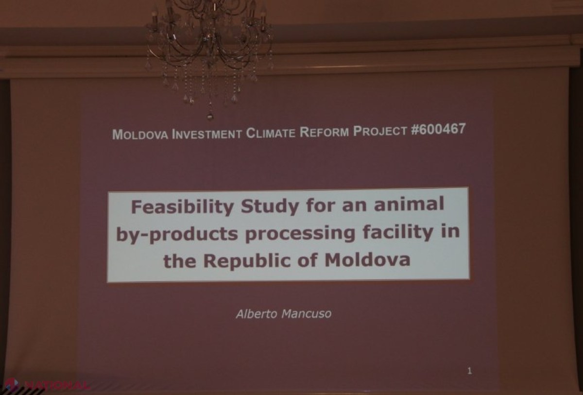 Resturile de la animale care nu sunt destinate consumului uman NU vor fi aruncate la groapa de gunoi: UE și Banca Mindială ajută R. Moldova să pună la punct infrastructura necesară pentru gestionarea subproduselor de origine animală 