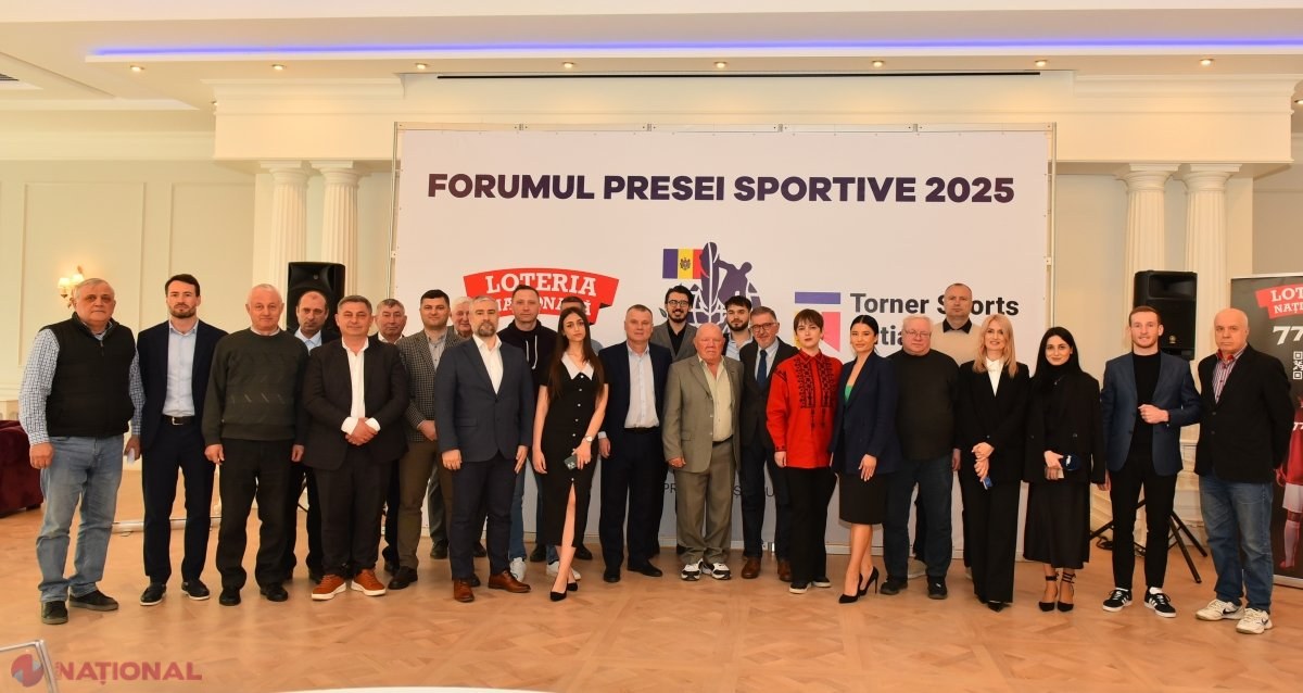Forumul presei sportive, desfășurat la Chișinău