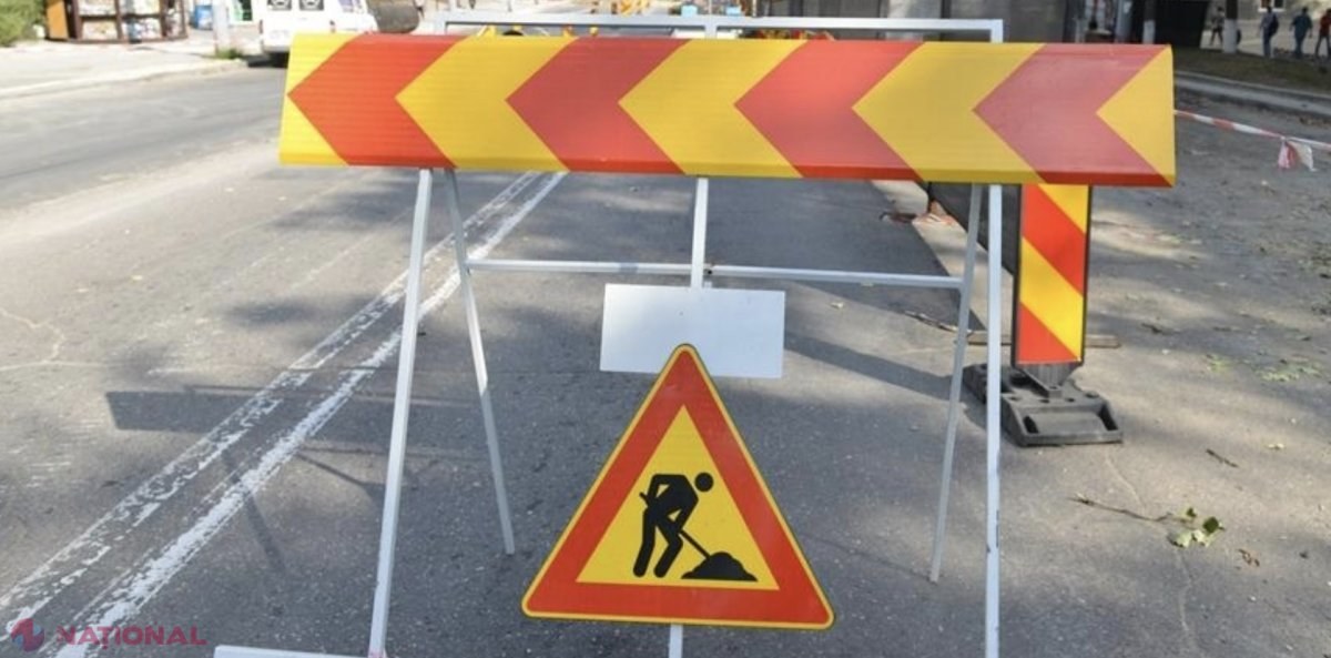 Atenție, șoferi! Trafic rutier suspendat pe strada Tighina din Chișinău și schimbare de itinerar pentru mai multe autobuze și microbuze