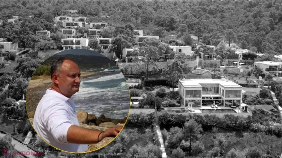 FOTO // Igor Dodon, DECONSPIRAT: Acesta s-ar afla într-o vacanță de LUX în Turcia cu familia, iar la plajă merge însoțit de doi BODYGUARZI