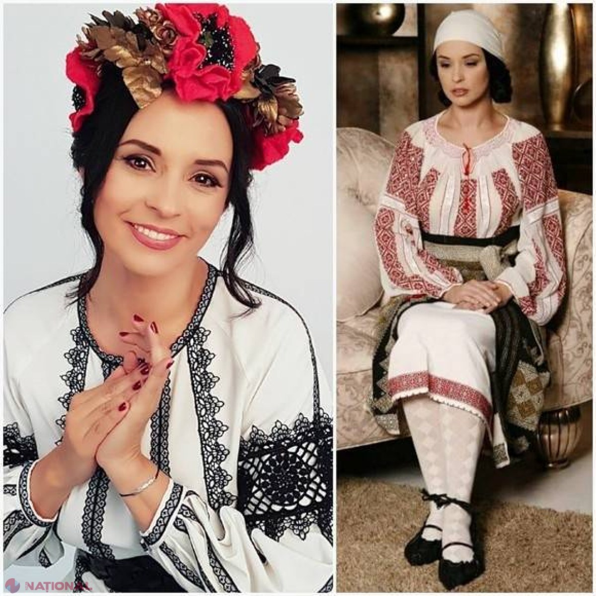 GALERIE FOTO // Vedetele s-au întrecut în mesaje patriotice şi costume populare. Care vă place?