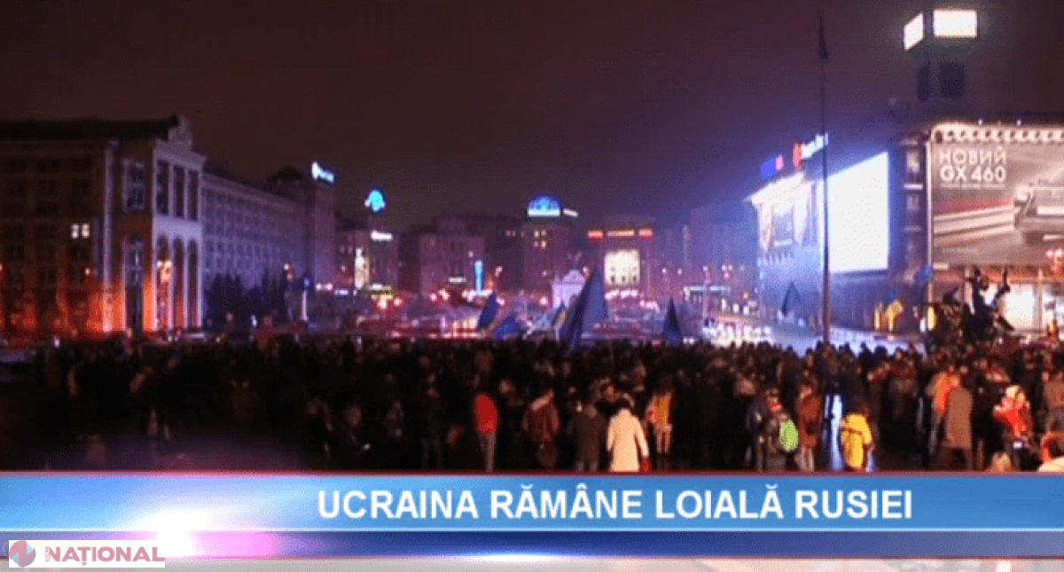 Proteste în Ucraina. Opoziția îl acuză pe președintele Viktor Ianukovici de ÎNALTĂ TRĂDARE