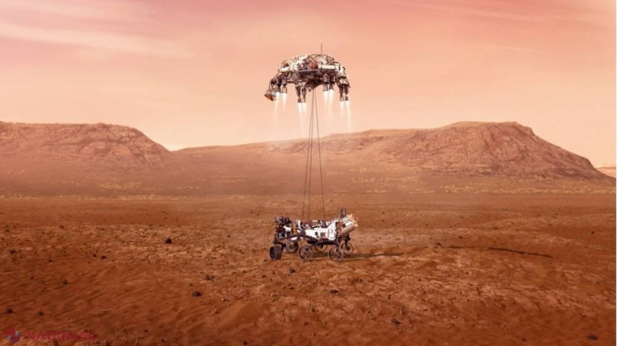 VIDEO // Moment ISTORIC: Roverul Perseverance, lansat de NASA, a atins suprafața planetei Marte. Primele imagini au ajuns pe Terra