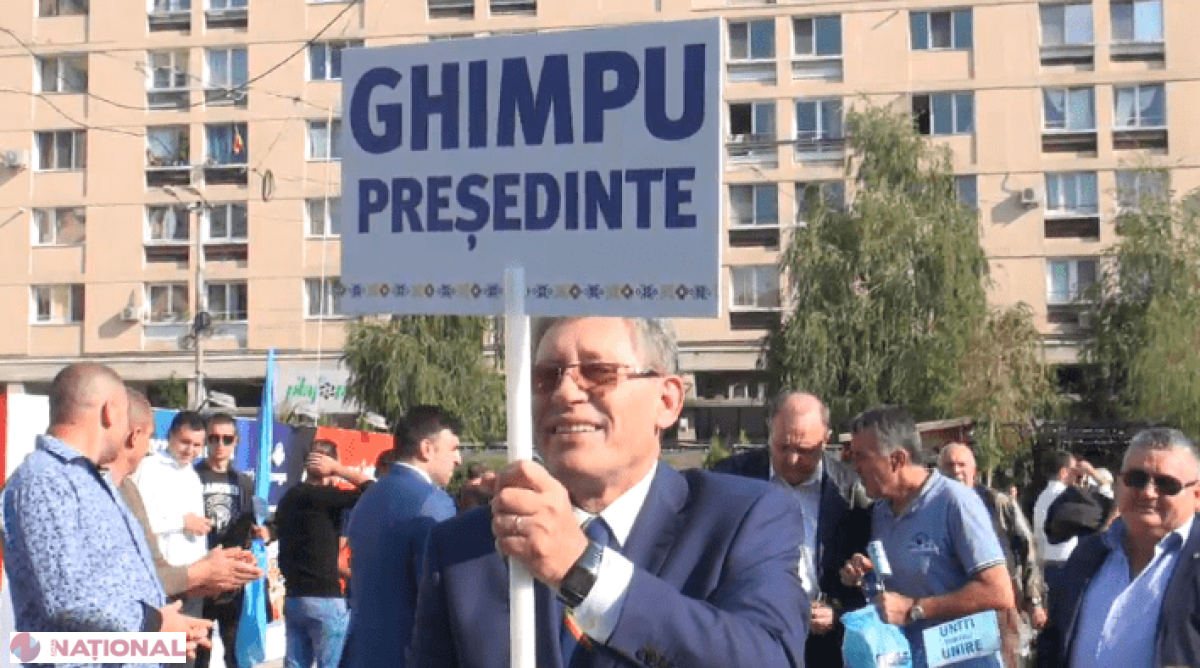 VIDEO // Ghimpu s-a lansat în campanie la Iași, lângă Cuza: „Dacă nu realizăm Unirea, riscăm să pierdem limba, alfabetul și chiar independența”