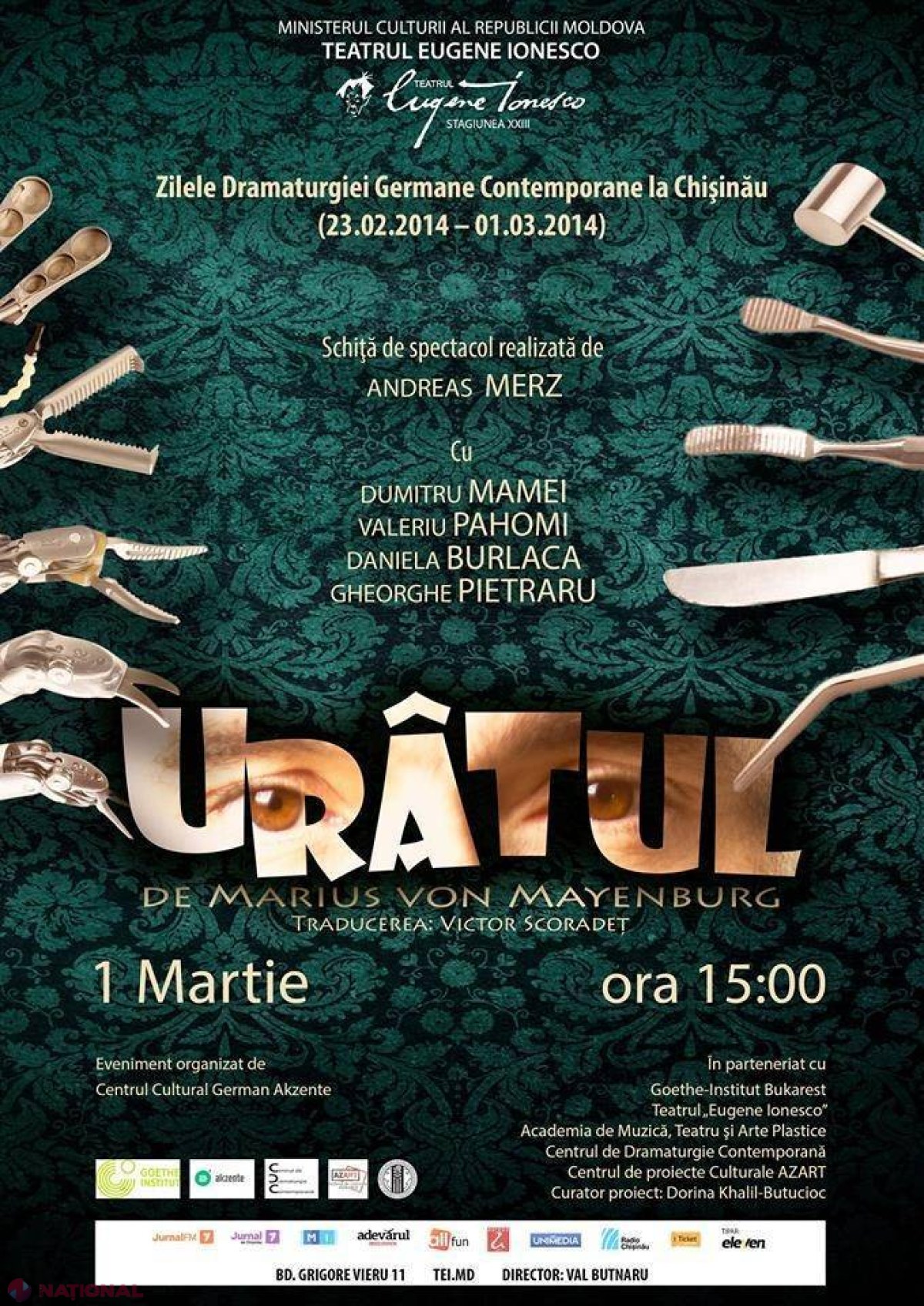La Chișinău vine „Urâtul”!
