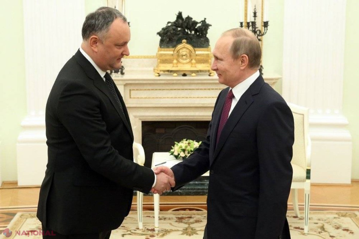 VIDEO // Dodon, ȘIFONAT după gluma făcută de Putin pe seama sa. Explicațiile președintelui l-au dat de gol