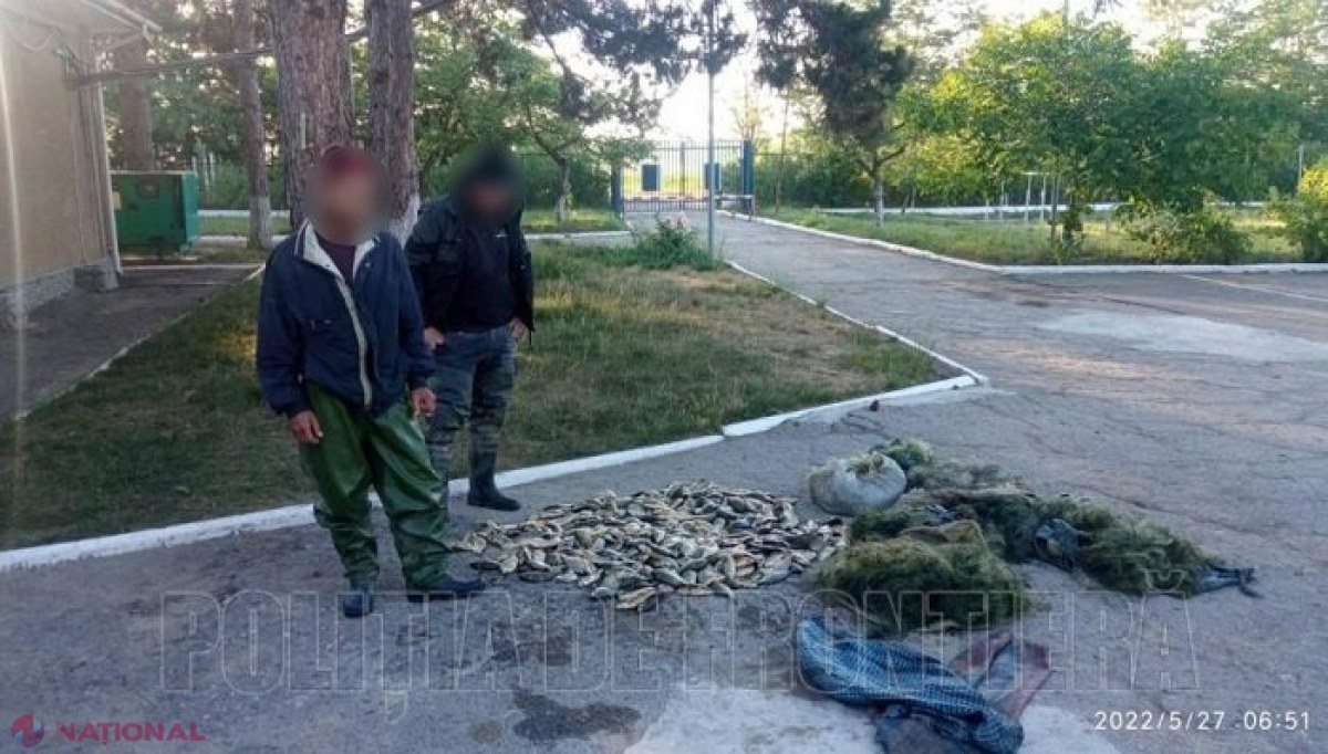 Cu undițe electrice și plase interzise, la PESCUIT în perioada de prohibiție: Patru pescari au intrat la apă 