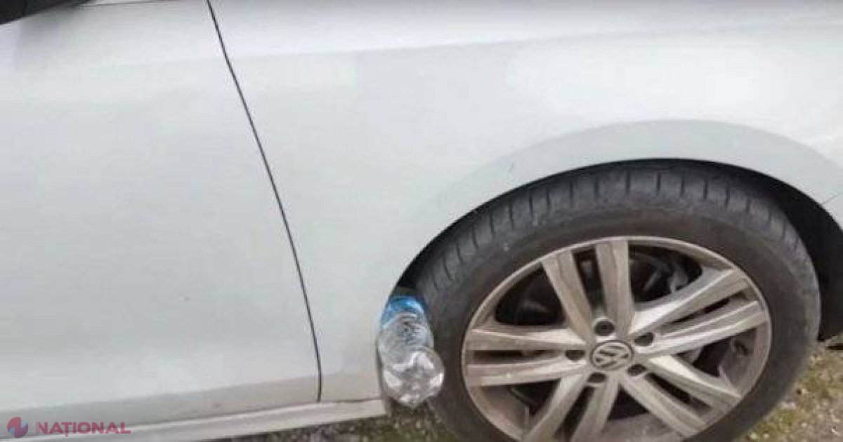 VIDEO // Noua metodă a HOȚILOR! Aveți mare grijă dacă găsiți o STICLĂ înfiptă între roata de la mașină și aripă! 