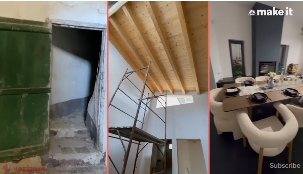 VIDEO // O familie a reușit să cumpere una dintre faimoasele case de 1 euro din Italia. Cât a cheltuit pentru renovare și cum arată locuința acum 