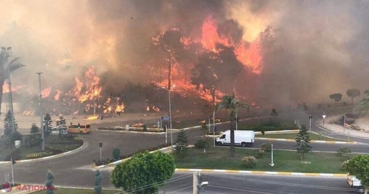 ALERTĂ de călătorie în Turcia, emisă de MAE: Provinciile afectate de incendii puternice