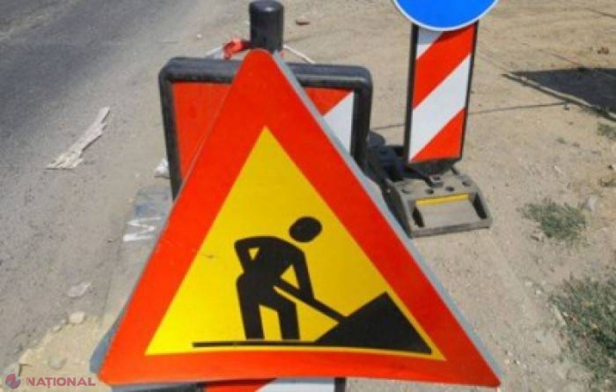 Încă o stradă importantă din capitală, cu traficul rutier SUSPENDAT
