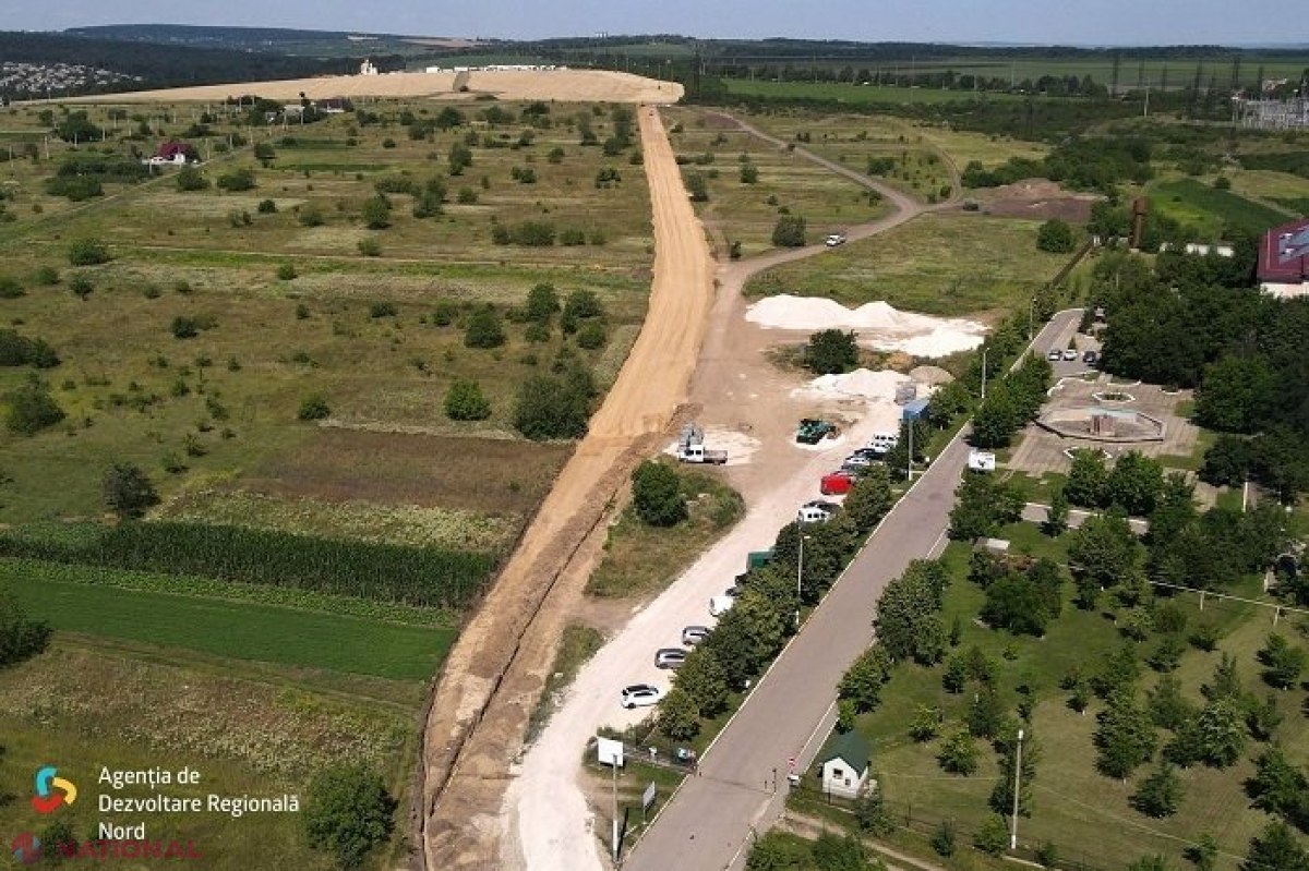 Cale de acces, gaze, linie electrică și amenajarea terenului pe o suprafață de 17,6 ha: Investiție de aproape 25 de milioane de lei în infrastructura necesară pentru subzona Soroca a ZEL „Ungheni-Business”