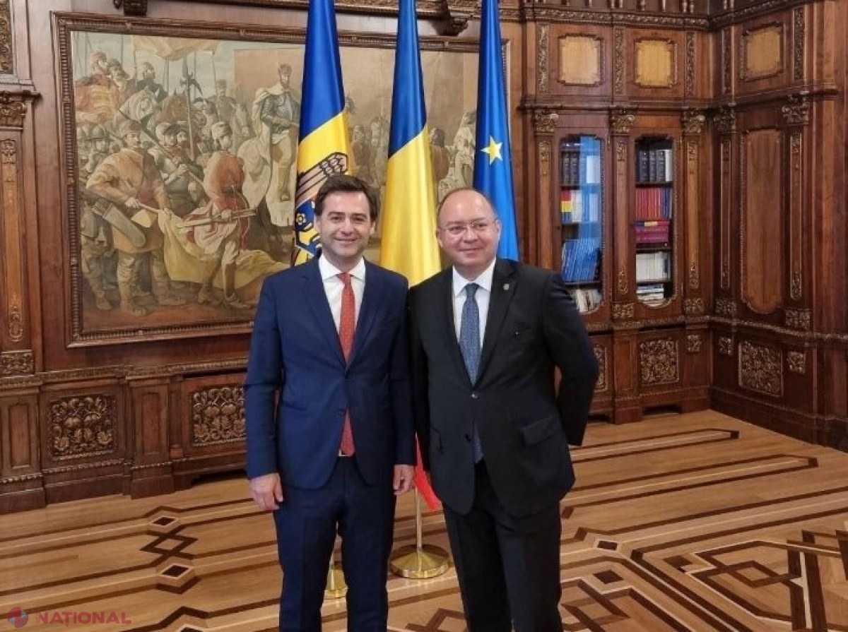 Vicepremerul Nicu Popescu, la întrevederea cu șeful diplomației românești, Bogdan Aurescu: „România rămâne a fi cel mai important susținător al nostru în procesul de implementare a agendei de reforme și aderare la Uniunea Europeană” 