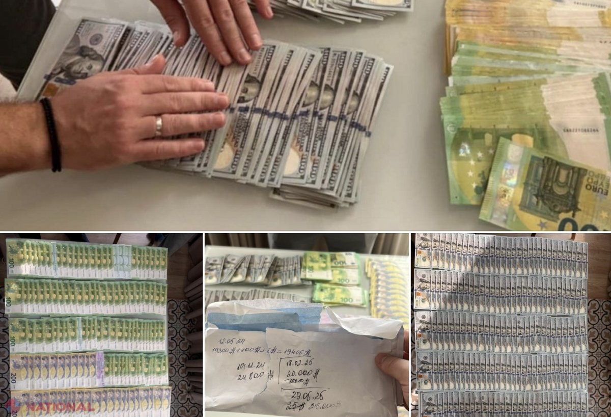 Oamenii Moscovei continuă să aducă valize cu bani în R. Moldova, pentru CORUPEREA alegătorilor. Organele de drept au confiscat peste 1 000 000 de lei, în cadrul unor percheziții