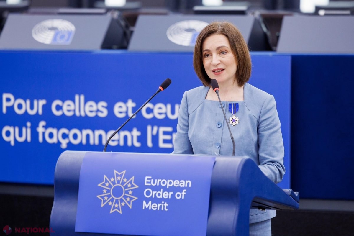 VIDEO // Maia Sandu, mesaj tranșant la Strasbourg „Răsplătiți acest merit. Permiteți R. Moldova să înainteze ferm pe drumul ei european”