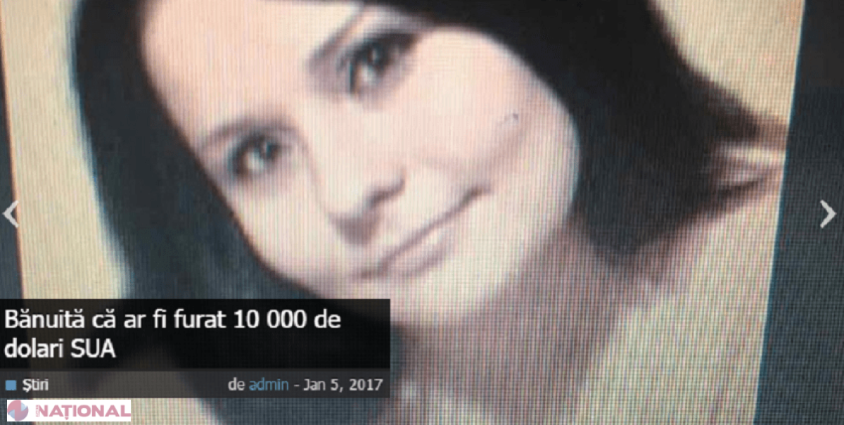 Ar fi FURAT zece mii de dolari, iar acum este căutată de Poliție. Cum arată suspecta