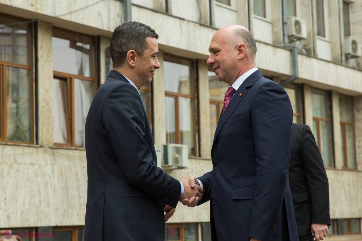 Sorin Grindeanu şi Pavel Filip, discuţii pentru DEBLOCAREA punctelor de frontieră dintre cele două state