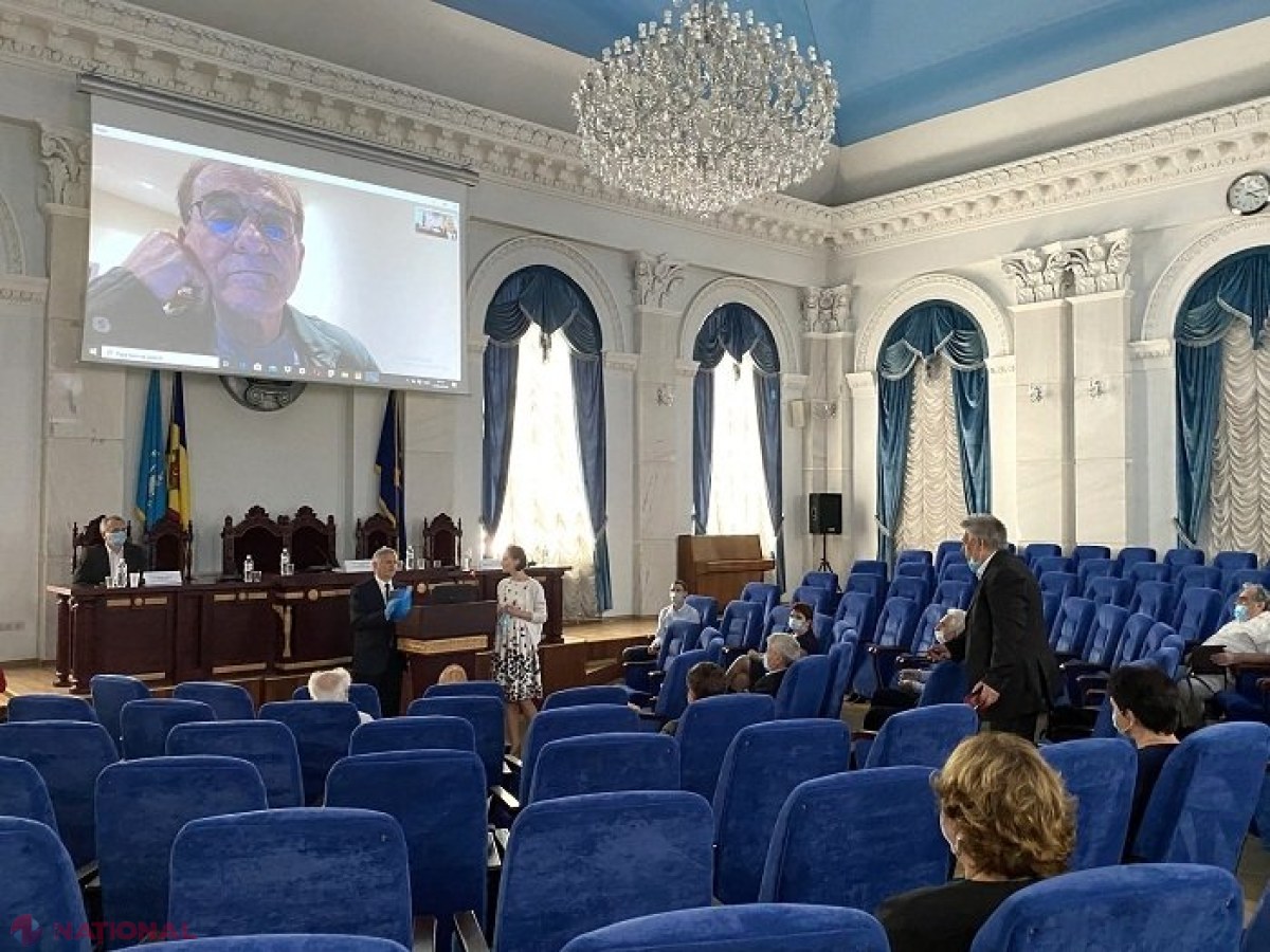 Un laureat din SUA al Premiului Nobel pentru medicină, cu rădăcini basarabene, LECȚIE publică de Ziua Academiei de Științe a Moldovei